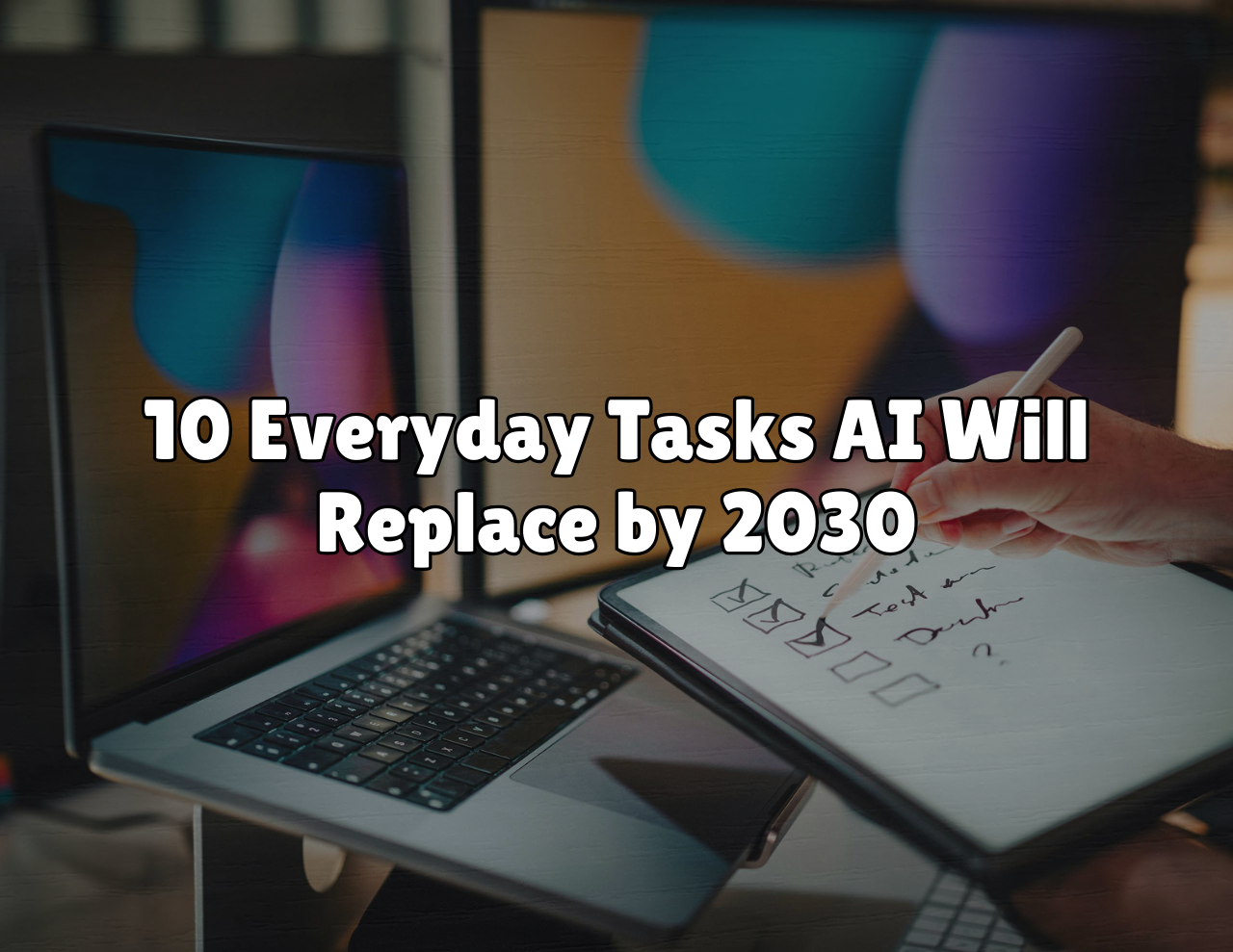 10 Everyday Tasks AI Will Replace by 2030