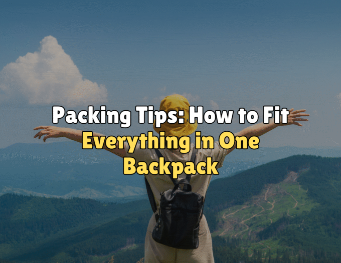How to Fit Everything in One Backpack