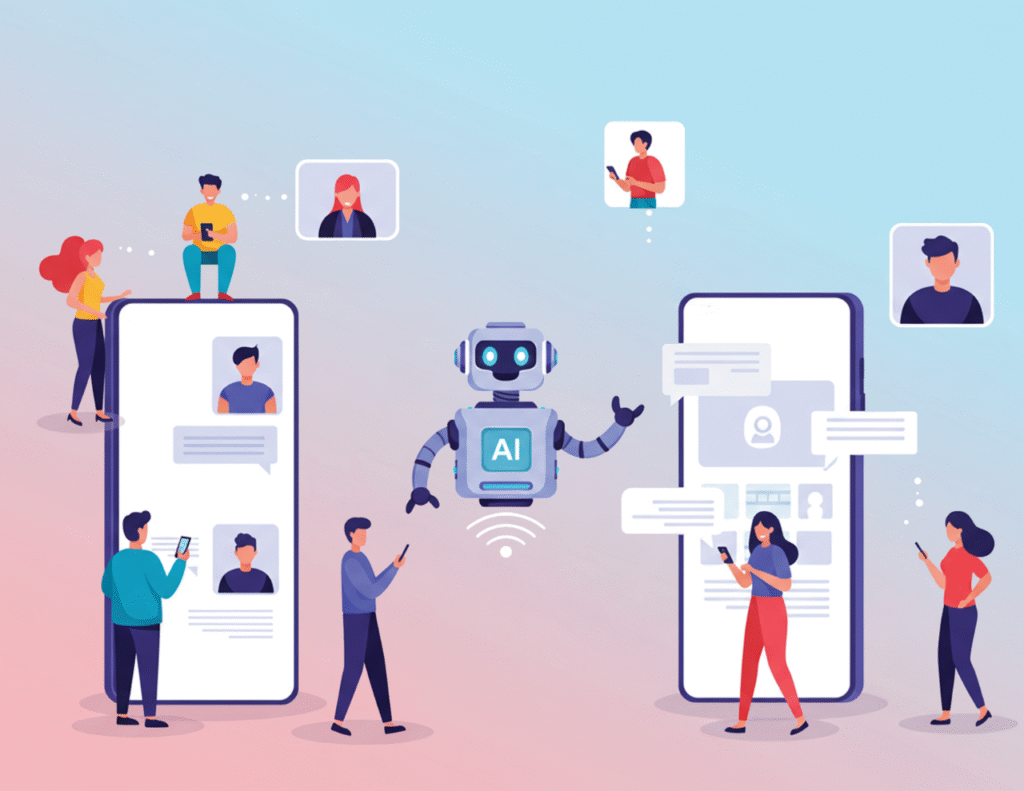 consumer interaction with chatbots driven by AI